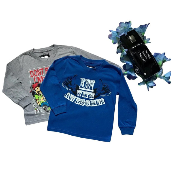 Always Grounded NWT Long Sleeves Shirt Bundle Boys XS (4/5) - Picture 1 of 8
